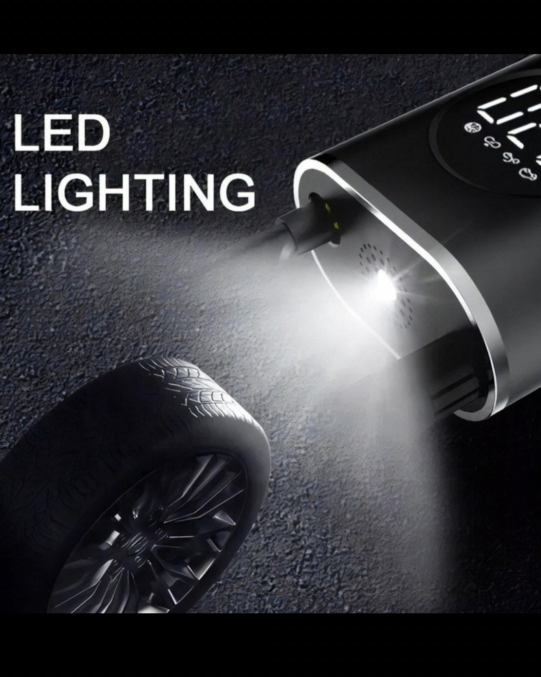 Inflador Portátil y Recargable