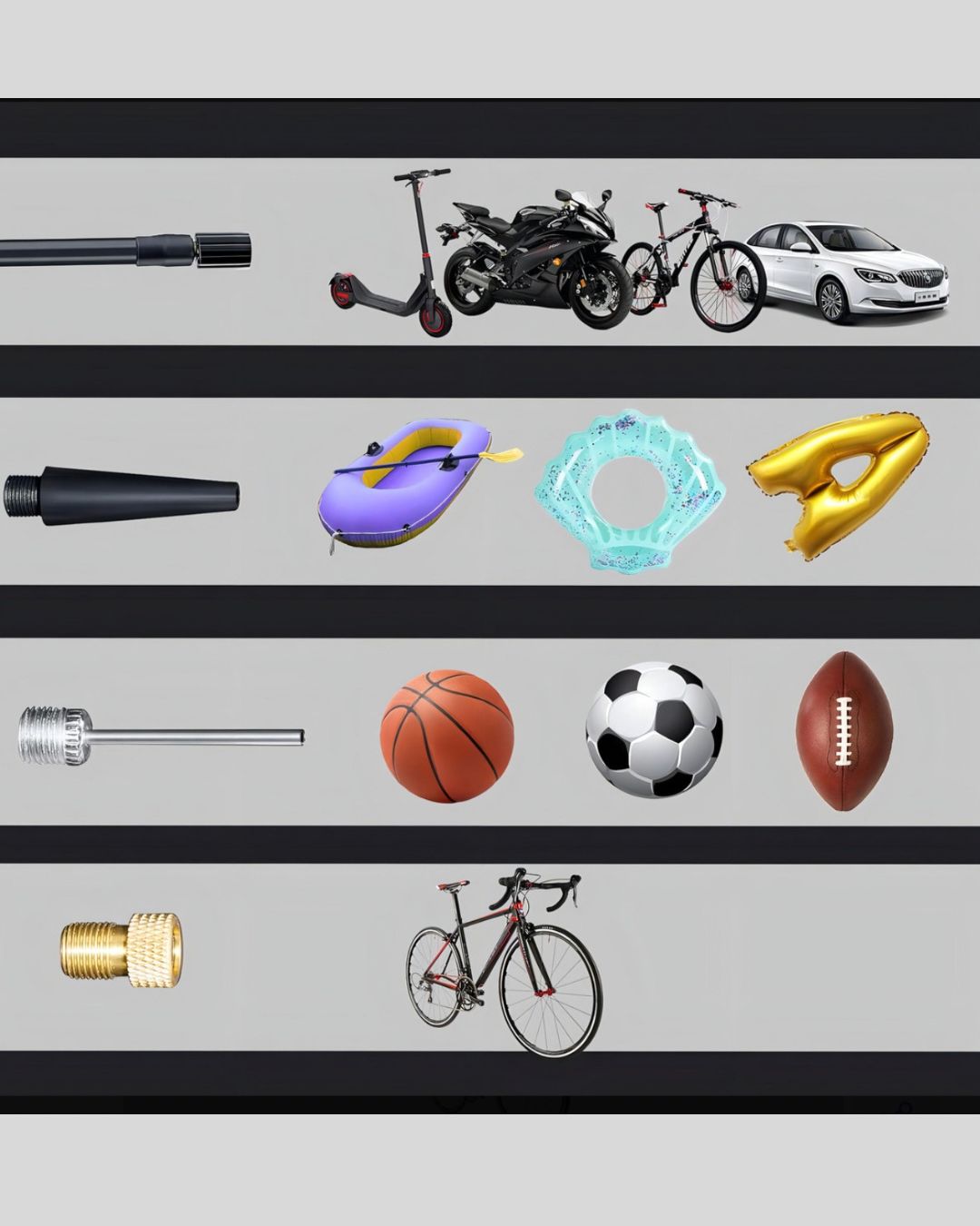 Inflador Portátil y Recargable