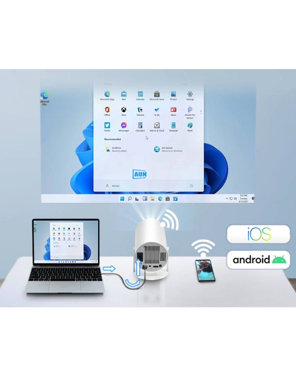 Proyector Ultra Hd 4k Cine en Casa