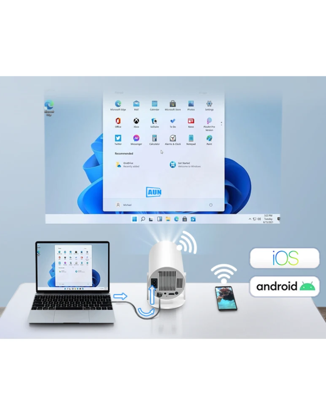 Proyector Ultra Hd 4k Cine en Casa