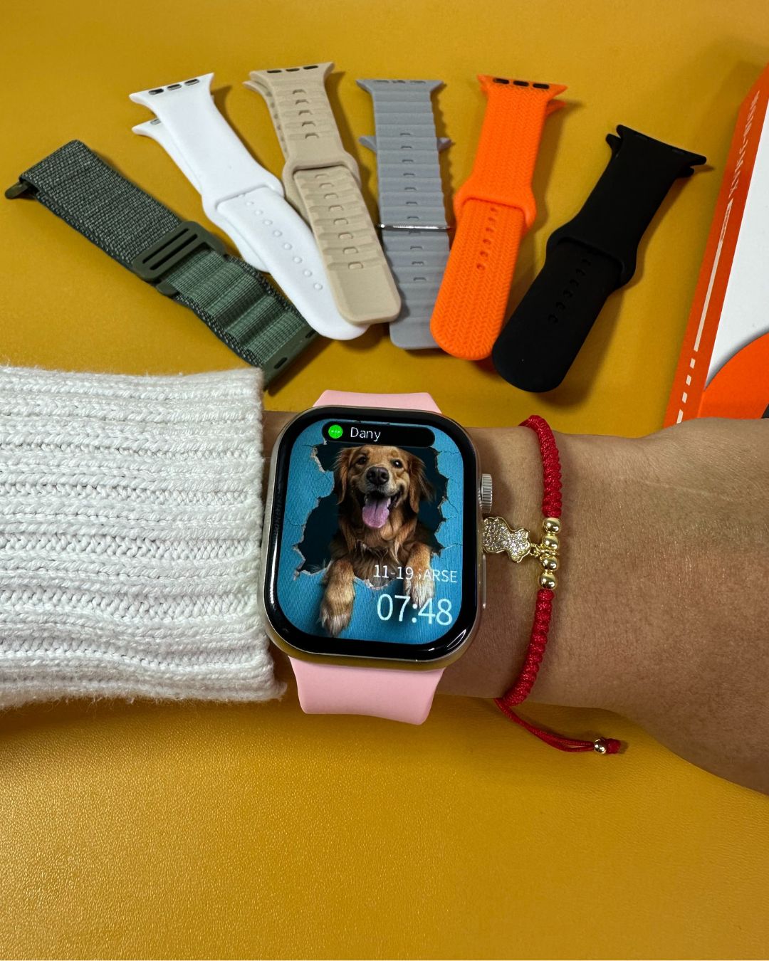 (A) Smartwatch S10 Max con 7 Manillas