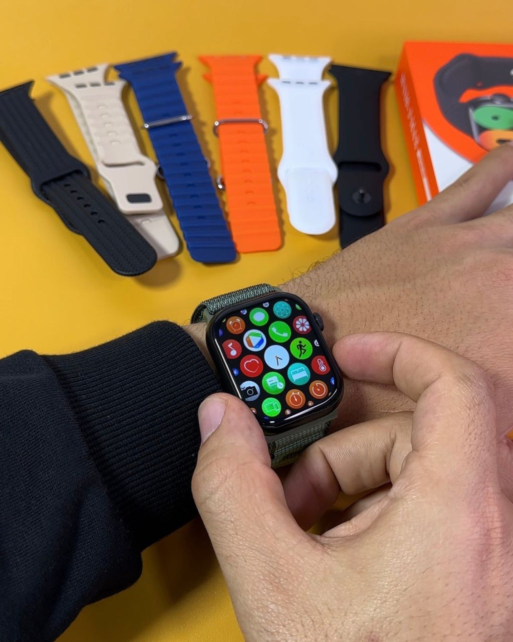 (A) Smartwatch S10 Max con 7 Manillas