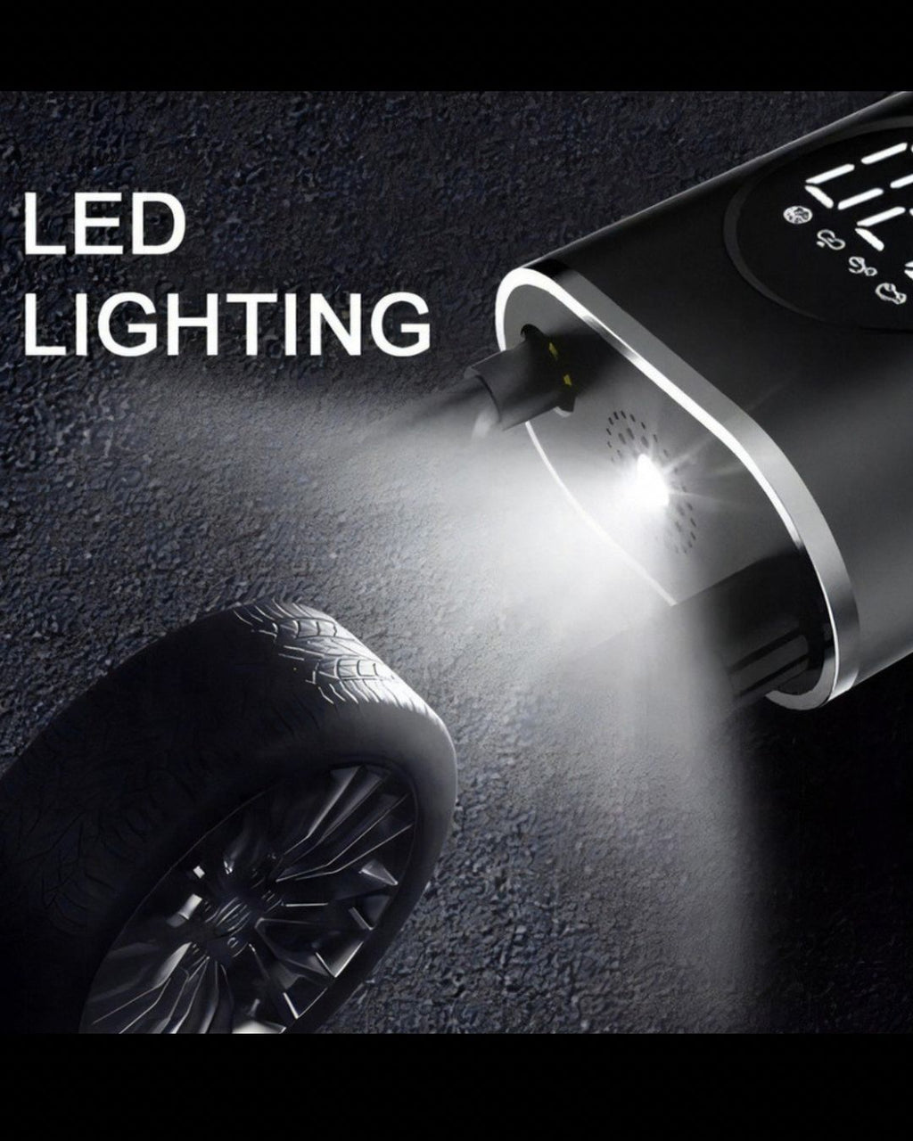 Inflador Portátil y Recargable