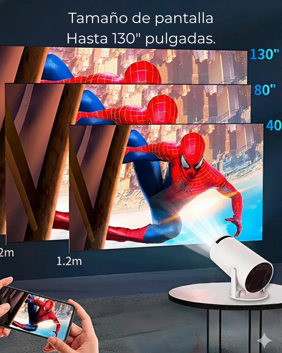 Proyector Ultra Hd Cine en Casa